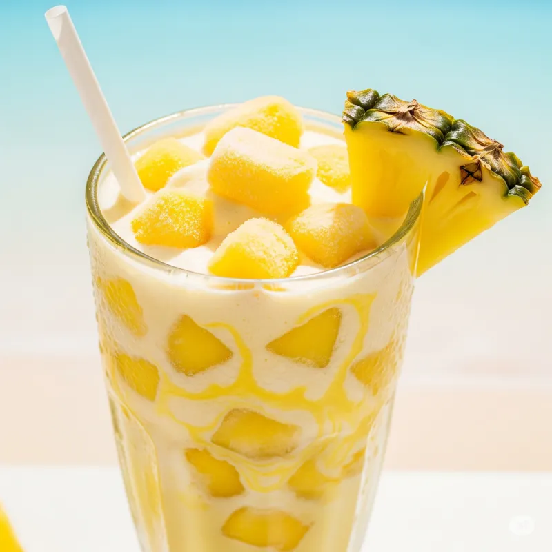 Ananaslı Milkshake